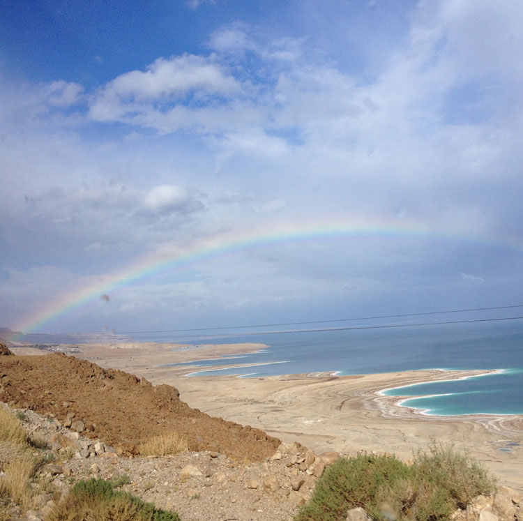 Rainbow over Israel