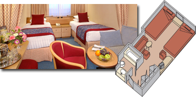 Large Outside Staterooms